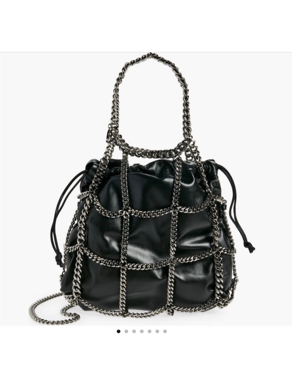 ISO!!!! Stella McCartney Falabella Chain Cage Mini Tote Bag Black